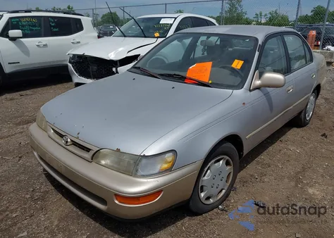 1996 Toyota Corolla Dx из США, поврежденный, VIN 1NXBB02E1TZ459185